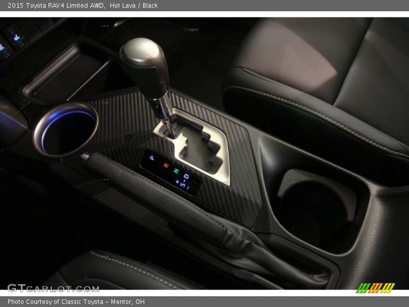 Hot Lava / Black 2015 Toyota RAV4 Limited AWD