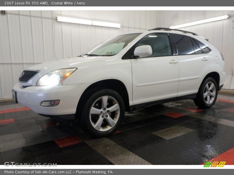 Crystal White / Ivory 2007 Lexus RX 350 AWD