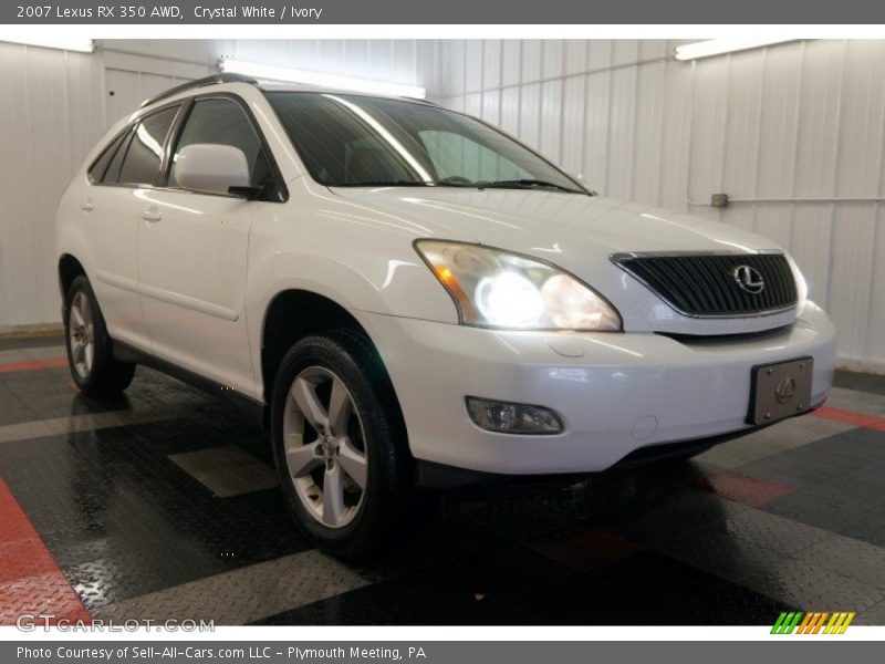 Crystal White / Ivory 2007 Lexus RX 350 AWD