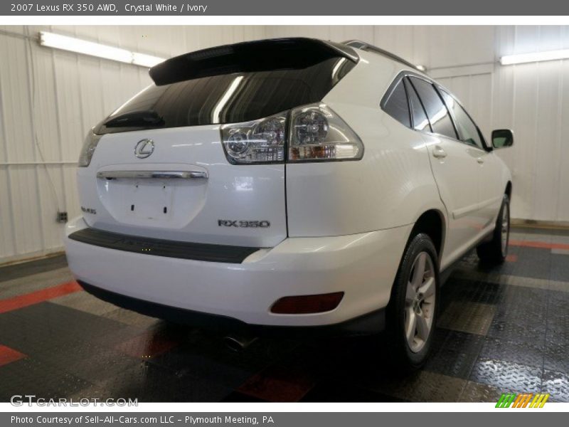Crystal White / Ivory 2007 Lexus RX 350 AWD