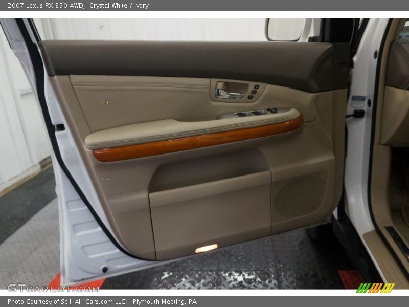 Crystal White / Ivory 2007 Lexus RX 350 AWD