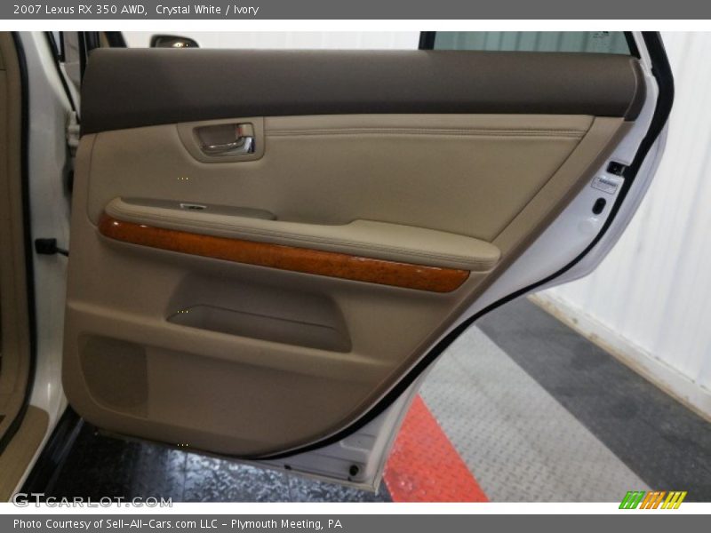 Crystal White / Ivory 2007 Lexus RX 350 AWD