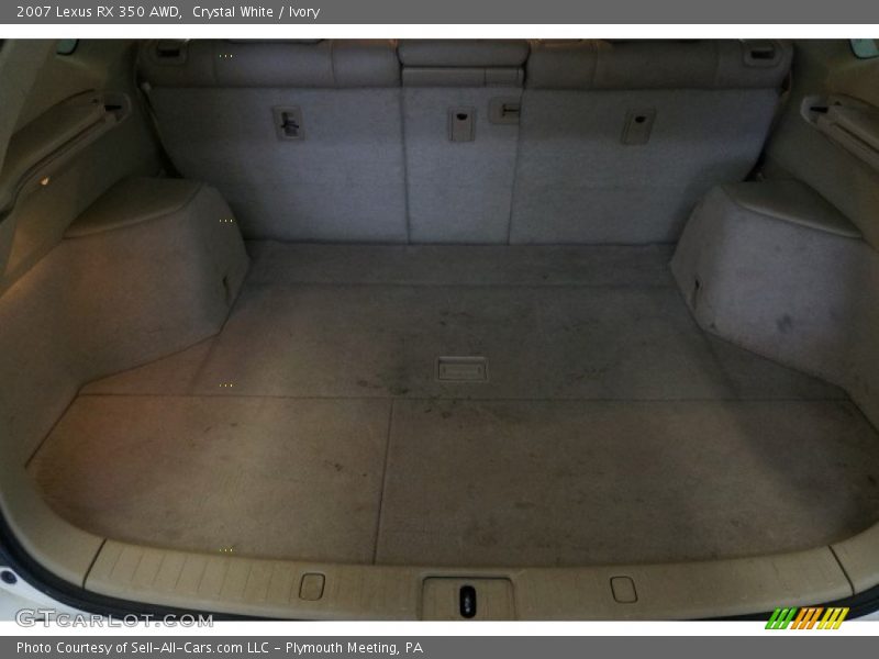 Crystal White / Ivory 2007 Lexus RX 350 AWD