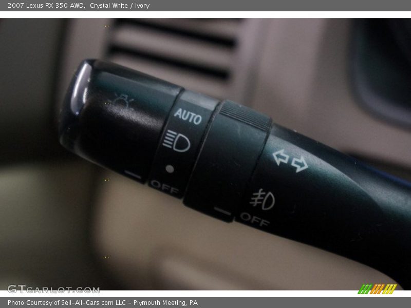 Crystal White / Ivory 2007 Lexus RX 350 AWD