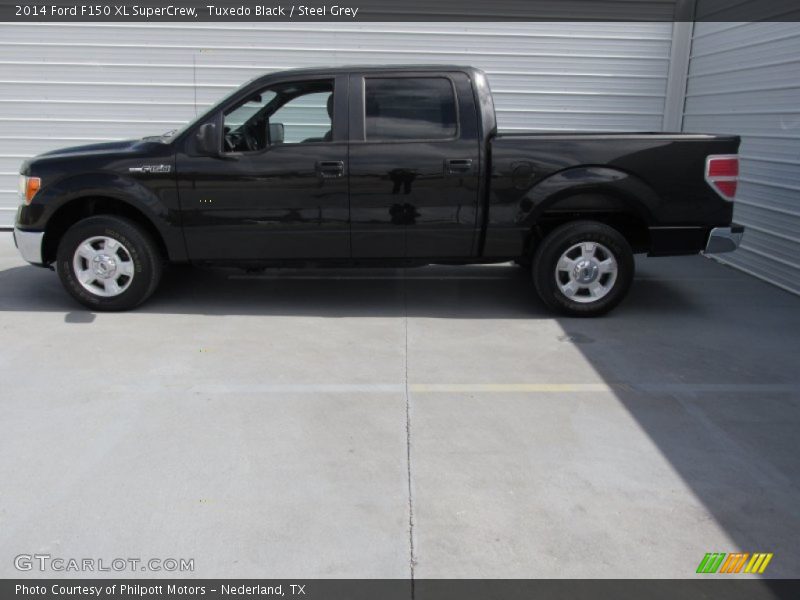 Tuxedo Black / Steel Grey 2014 Ford F150 XL SuperCrew