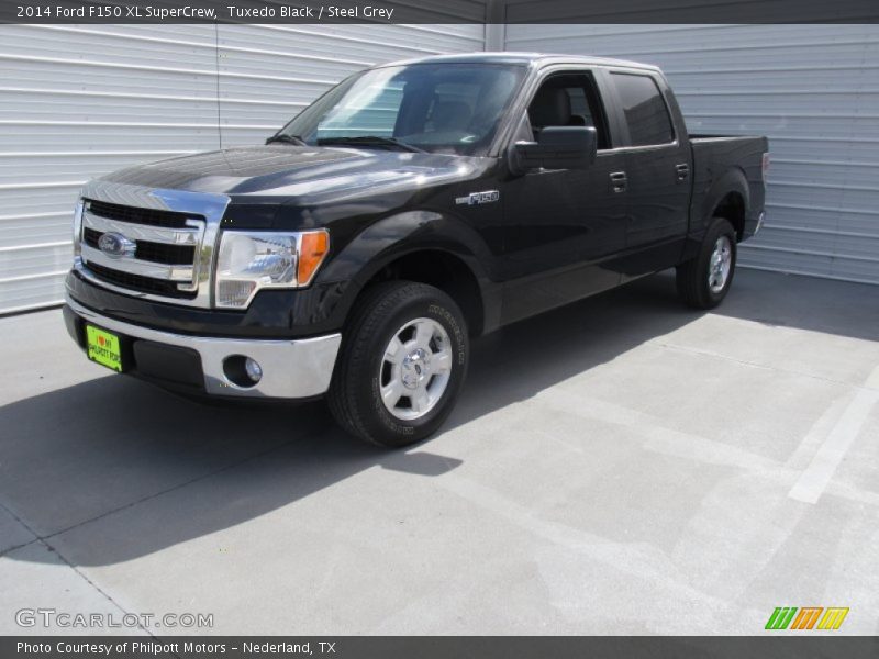 Tuxedo Black / Steel Grey 2014 Ford F150 XL SuperCrew