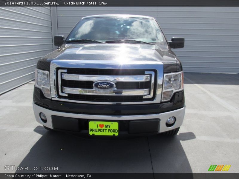 Tuxedo Black / Steel Grey 2014 Ford F150 XL SuperCrew