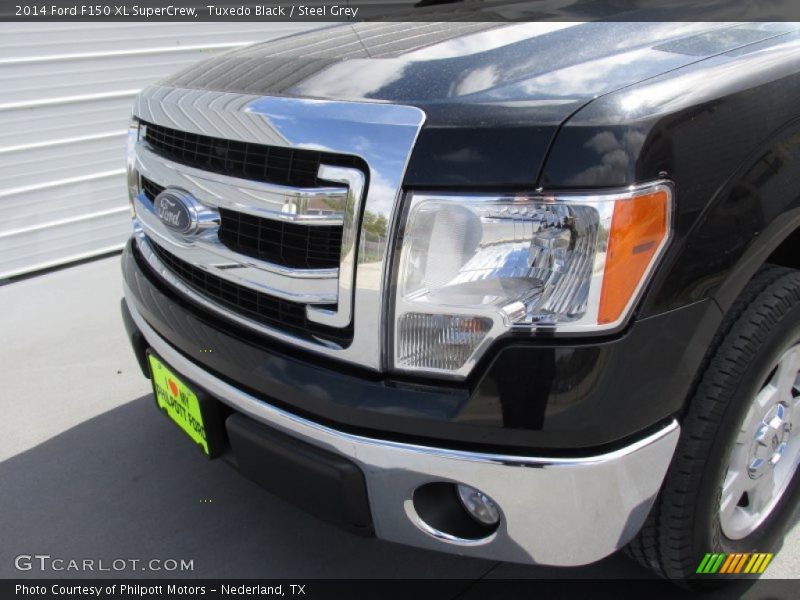 Tuxedo Black / Steel Grey 2014 Ford F150 XL SuperCrew