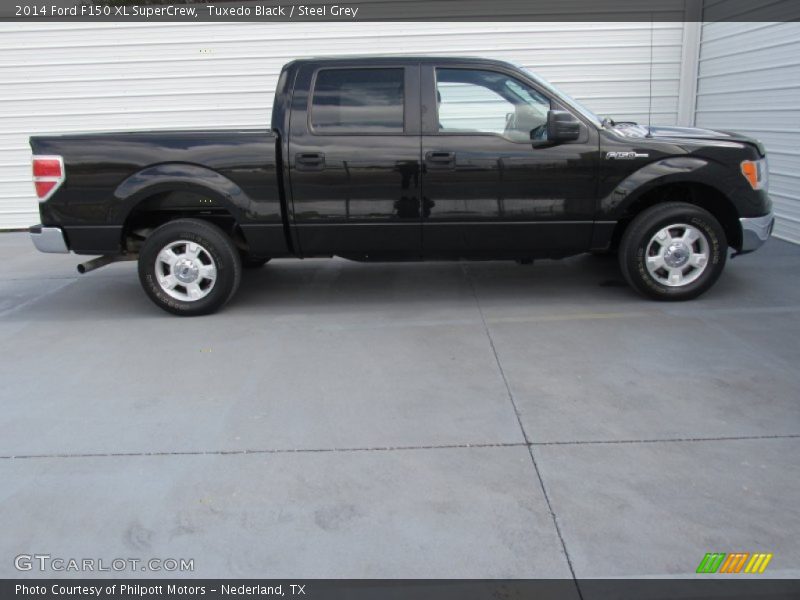 Tuxedo Black / Steel Grey 2014 Ford F150 XL SuperCrew
