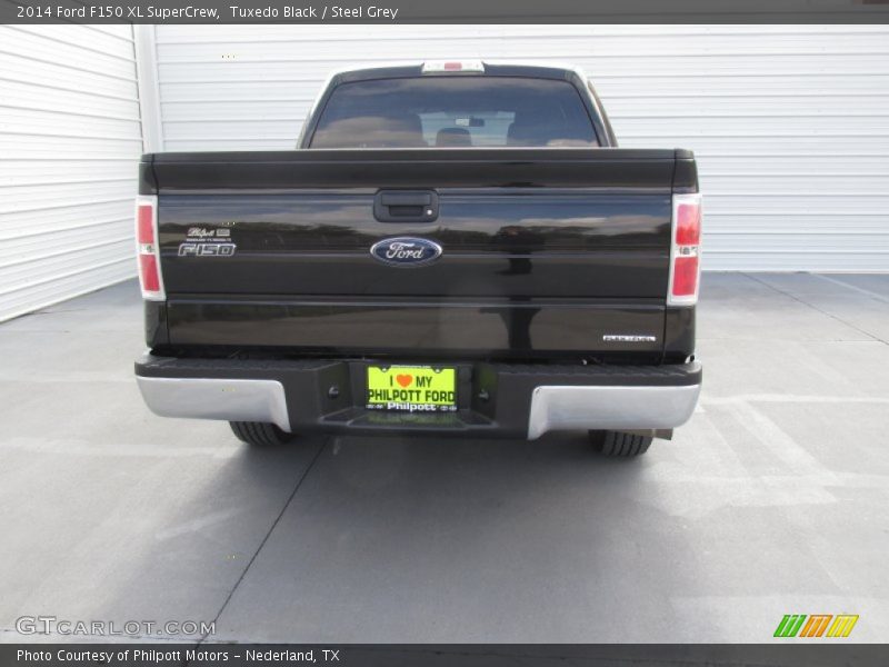 Tuxedo Black / Steel Grey 2014 Ford F150 XL SuperCrew