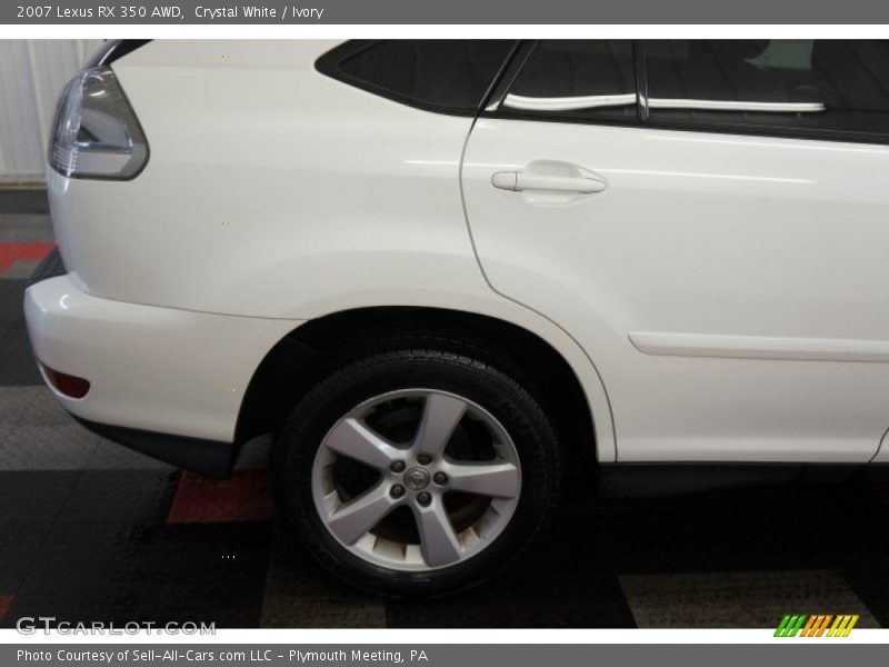 Crystal White / Ivory 2007 Lexus RX 350 AWD