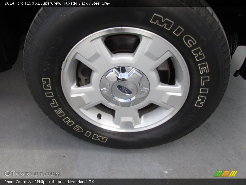 Tuxedo Black / Steel Grey 2014 Ford F150 XL SuperCrew