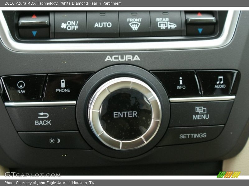 White Diamond Pearl / Parchment 2016 Acura MDX Technology