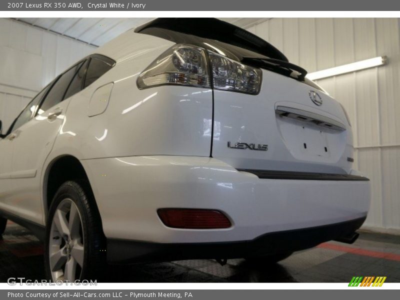 Crystal White / Ivory 2007 Lexus RX 350 AWD