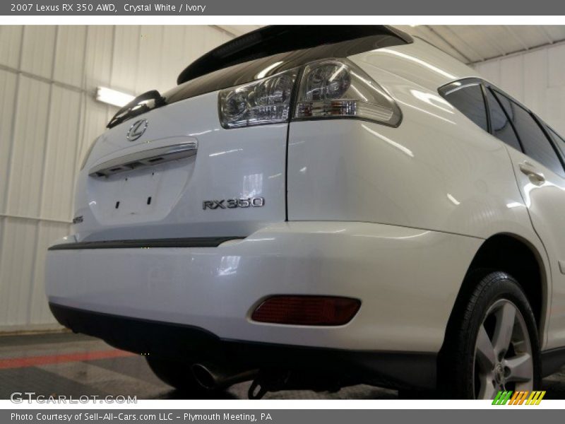 Crystal White / Ivory 2007 Lexus RX 350 AWD