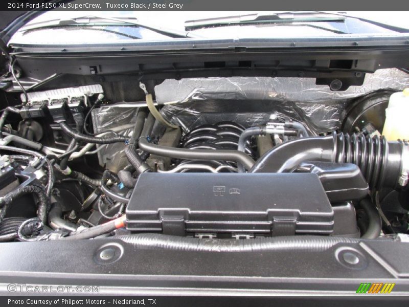 Tuxedo Black / Steel Grey 2014 Ford F150 XL SuperCrew