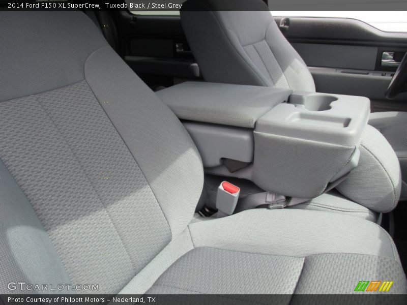 Tuxedo Black / Steel Grey 2014 Ford F150 XL SuperCrew