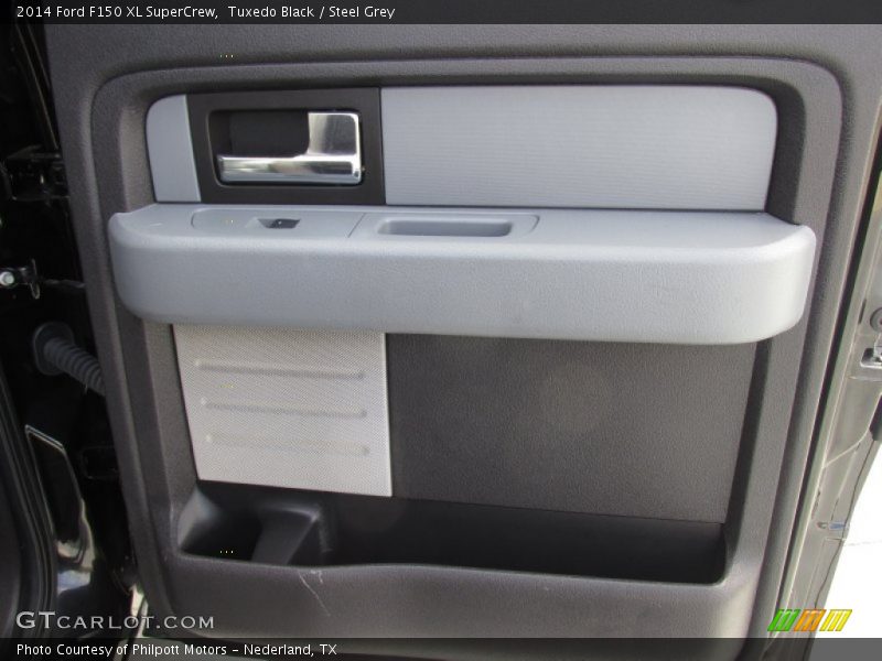 Tuxedo Black / Steel Grey 2014 Ford F150 XL SuperCrew
