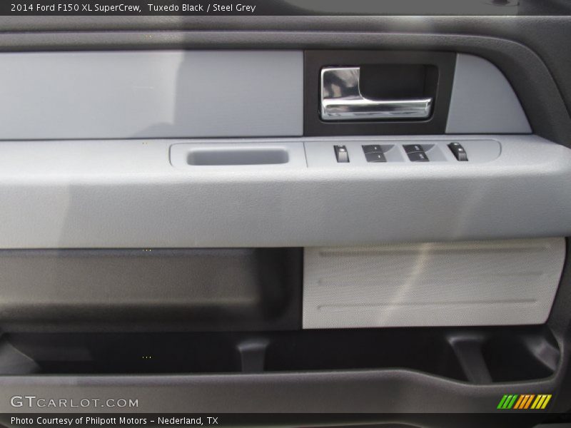 Tuxedo Black / Steel Grey 2014 Ford F150 XL SuperCrew