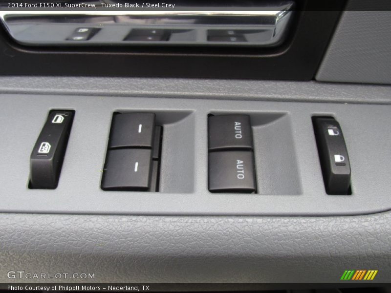 Tuxedo Black / Steel Grey 2014 Ford F150 XL SuperCrew