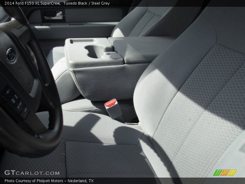 Tuxedo Black / Steel Grey 2014 Ford F150 XL SuperCrew