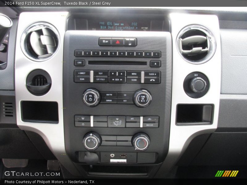 Tuxedo Black / Steel Grey 2014 Ford F150 XL SuperCrew