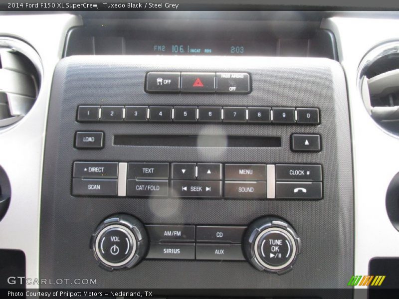 Tuxedo Black / Steel Grey 2014 Ford F150 XL SuperCrew