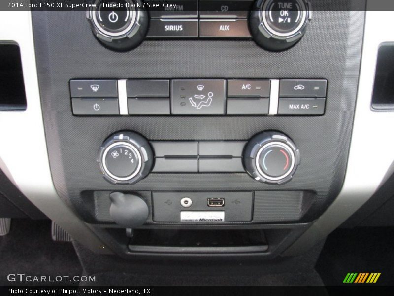 Tuxedo Black / Steel Grey 2014 Ford F150 XL SuperCrew