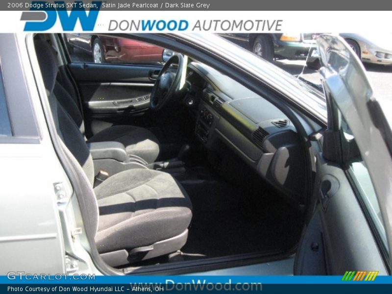 Satin Jade Pearlcoat / Dark Slate Grey 2006 Dodge Stratus SXT Sedan
