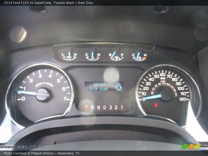 Tuxedo Black / Steel Grey 2014 Ford F150 XL SuperCrew