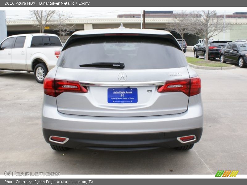 Lunar Silver Metallic / Ebony 2016 Acura MDX