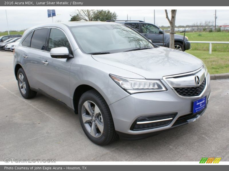 Lunar Silver Metallic / Ebony 2016 Acura MDX