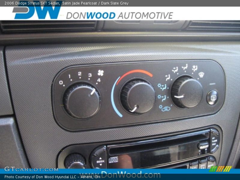 Satin Jade Pearlcoat / Dark Slate Grey 2006 Dodge Stratus SXT Sedan