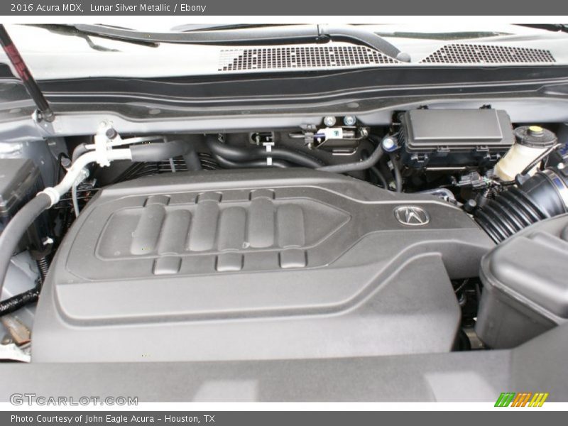 Lunar Silver Metallic / Ebony 2016 Acura MDX