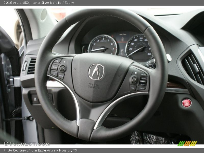 Lunar Silver Metallic / Ebony 2016 Acura MDX