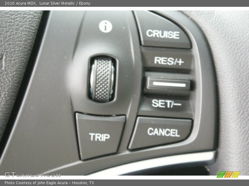 Lunar Silver Metallic / Ebony 2016 Acura MDX
