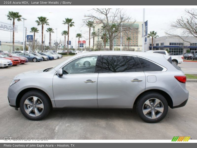 Lunar Silver Metallic / Ebony 2016 Acura MDX