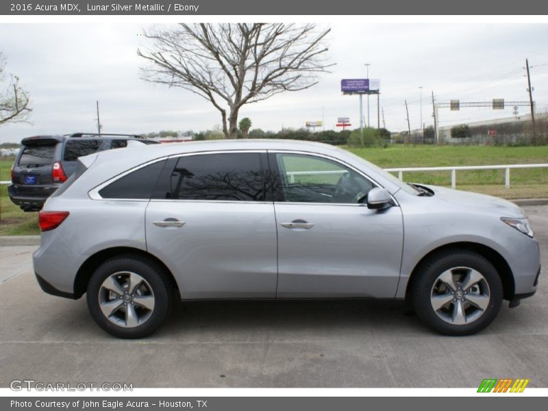 Lunar Silver Metallic / Ebony 2016 Acura MDX