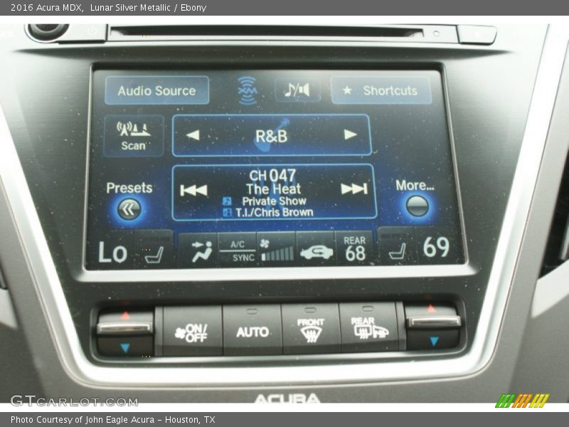 Lunar Silver Metallic / Ebony 2016 Acura MDX