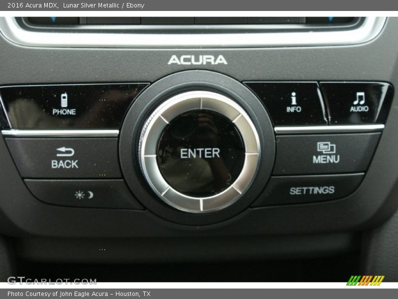Lunar Silver Metallic / Ebony 2016 Acura MDX