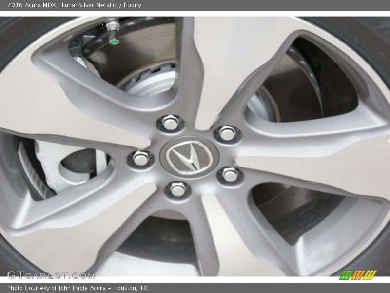 Lunar Silver Metallic / Ebony 2016 Acura MDX