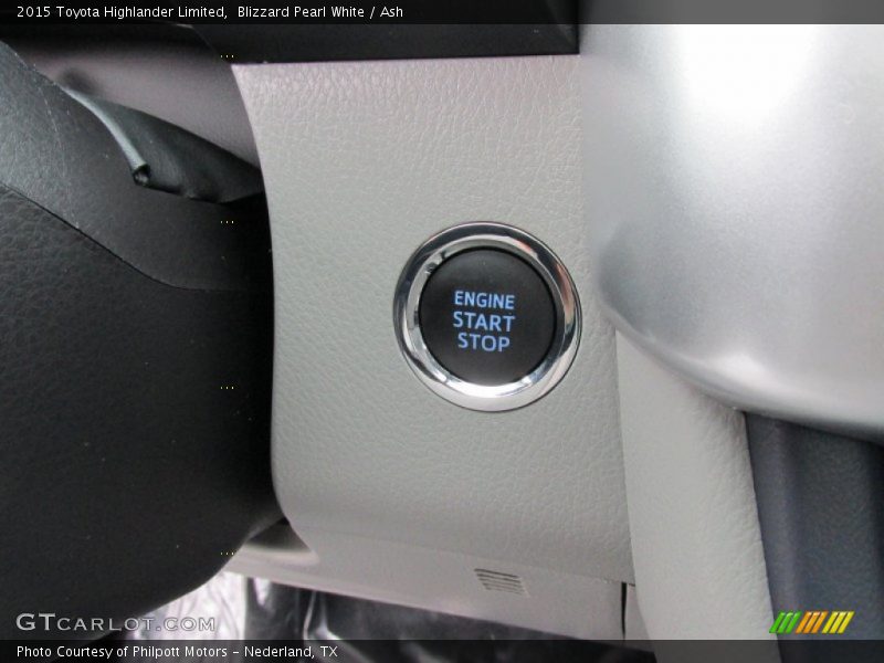 Blizzard Pearl White / Ash 2015 Toyota Highlander Limited