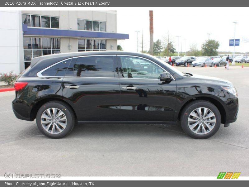 Crystal Black Pearl / Ebony 2016 Acura MDX Technology