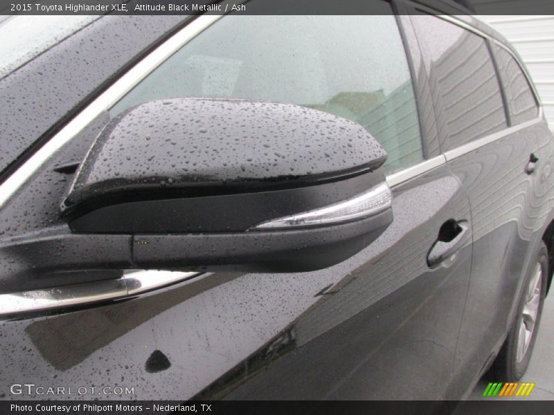 Attitude Black Metallic / Ash 2015 Toyota Highlander XLE