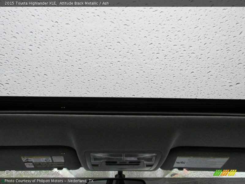 Attitude Black Metallic / Ash 2015 Toyota Highlander XLE