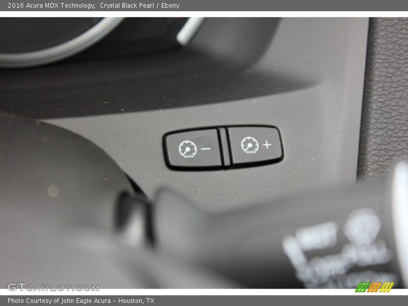 Crystal Black Pearl / Ebony 2016 Acura MDX Technology