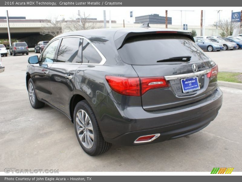 Graphite Luster Metallic / Graystone 2016 Acura MDX Technology