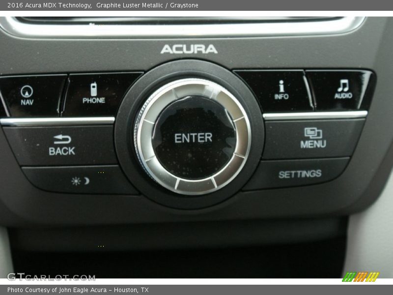 Graphite Luster Metallic / Graystone 2016 Acura MDX Technology