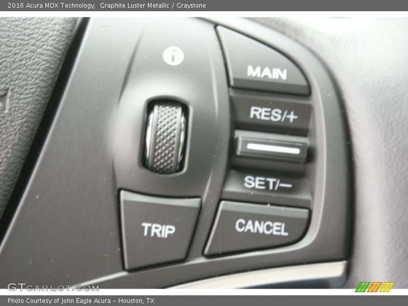 Graphite Luster Metallic / Graystone 2016 Acura MDX Technology
