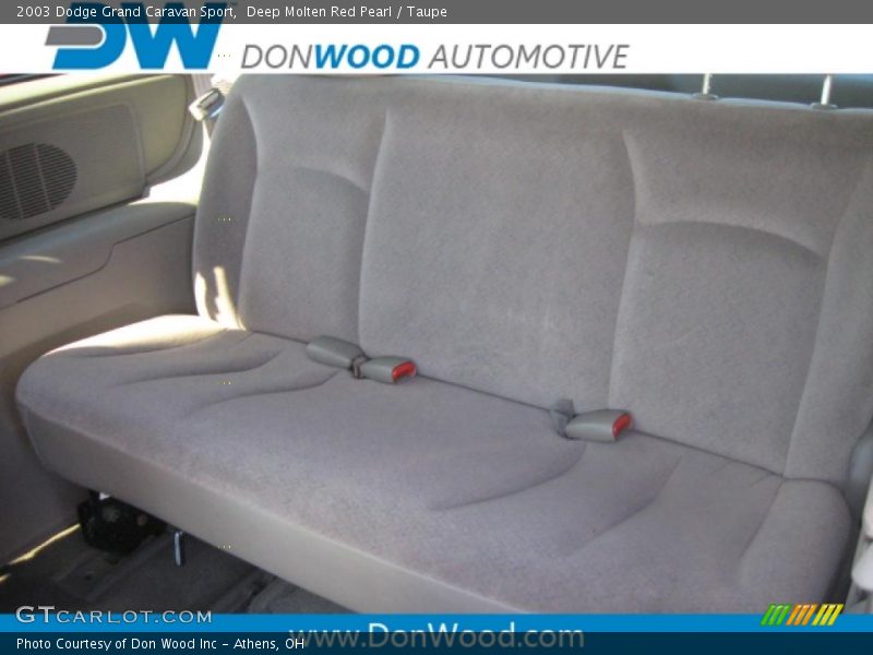 Deep Molten Red Pearl / Taupe 2003 Dodge Grand Caravan Sport